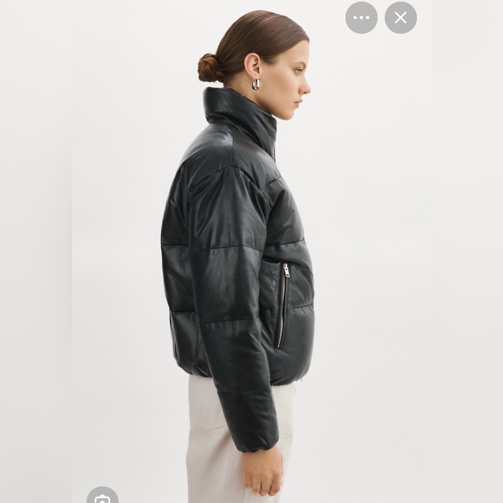 LAMARQUE Women's Black Down Puffer Jacket - Picture 5 of 16